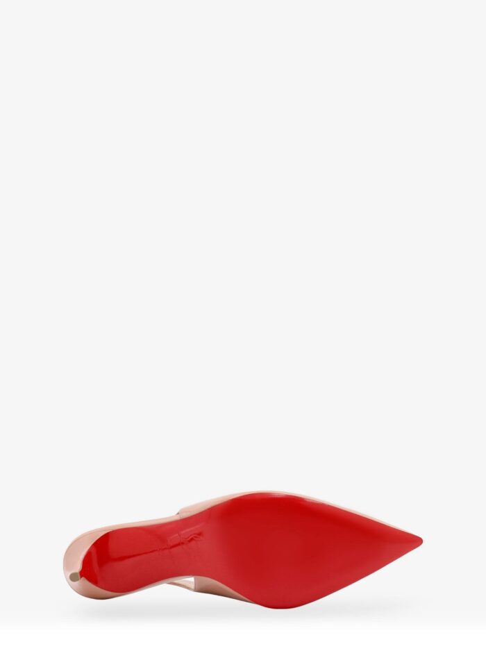 CHRISTIAN LOUBOUTIN Hot Chick Patent Leather Slingback Décolleté