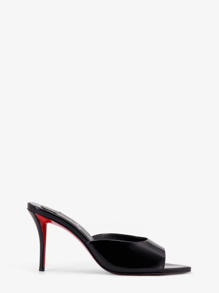 CHRISTIAN LOUBOUTIN Miss Z Mule 80 Patent Leather Sandals