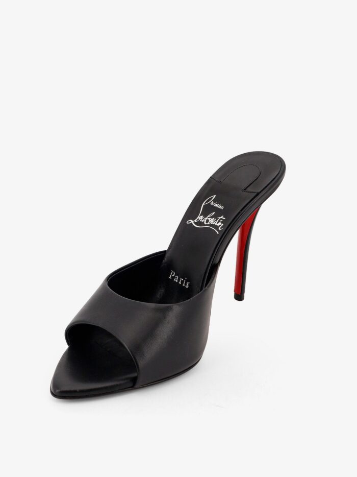 CHRISTIAN LOUBOUTIN Miss Z Mule Leather Sandals