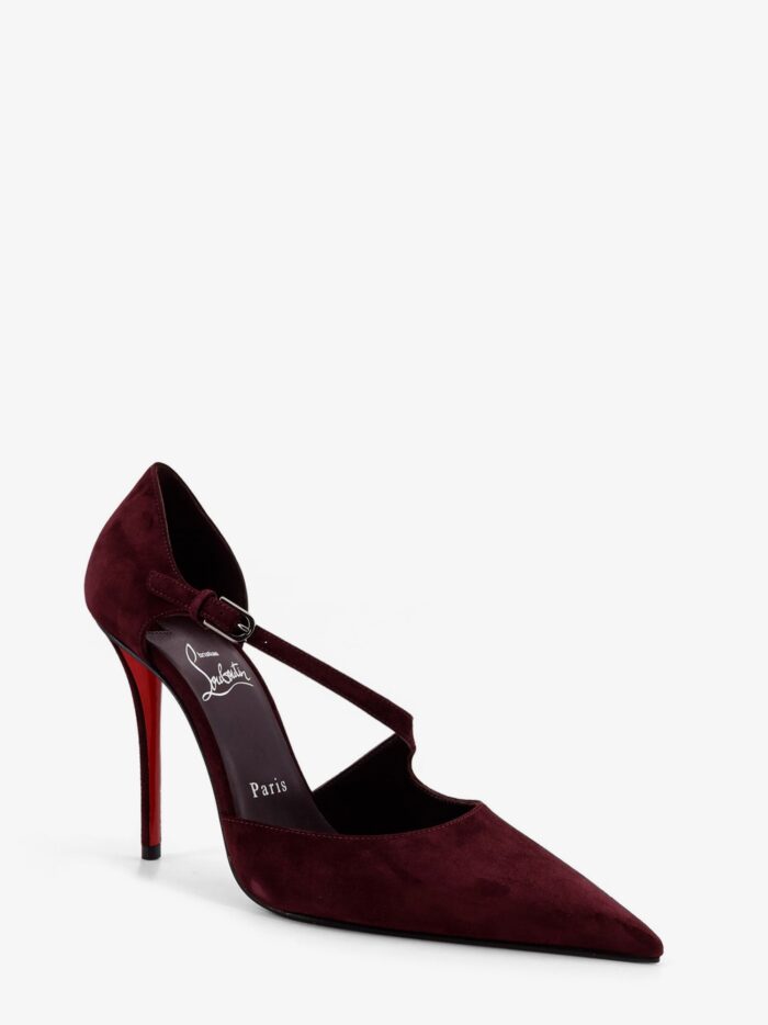 CHRISTIAN LOUBOUTIN Miss Ziggyta 100 Suede Pumps