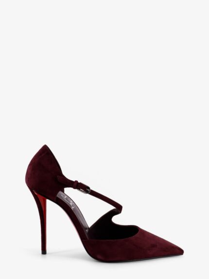 CHRISTIAN LOUBOUTIN Miss Ziggyta 100 Suede Pumps
