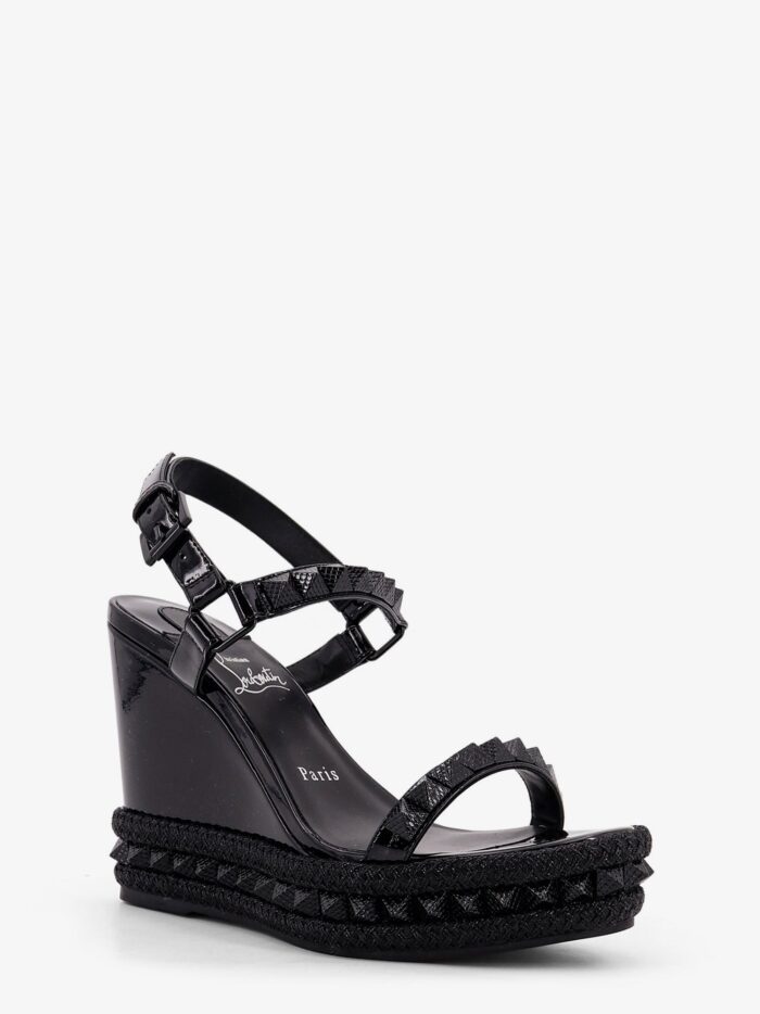 CHRISTIAN LOUBOUTIN Pyraclou 110 Wedge Sandals