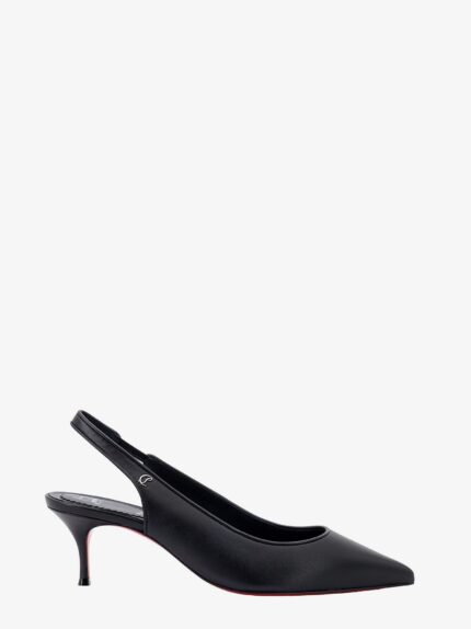 CHRISTIAN LOUBOUTIN Sporty Kate Sling 55 Leather Slingback Pumps