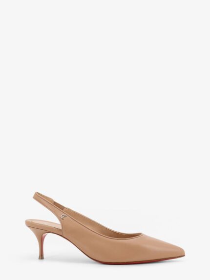 CHRISTIAN LOUBOUTIN Sporty Kate Sling 55 Leather Slingback Pumps