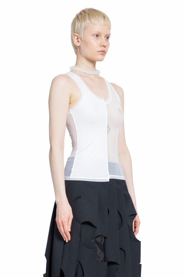 CHRISTINA SEEWALD Spliced Vest Top