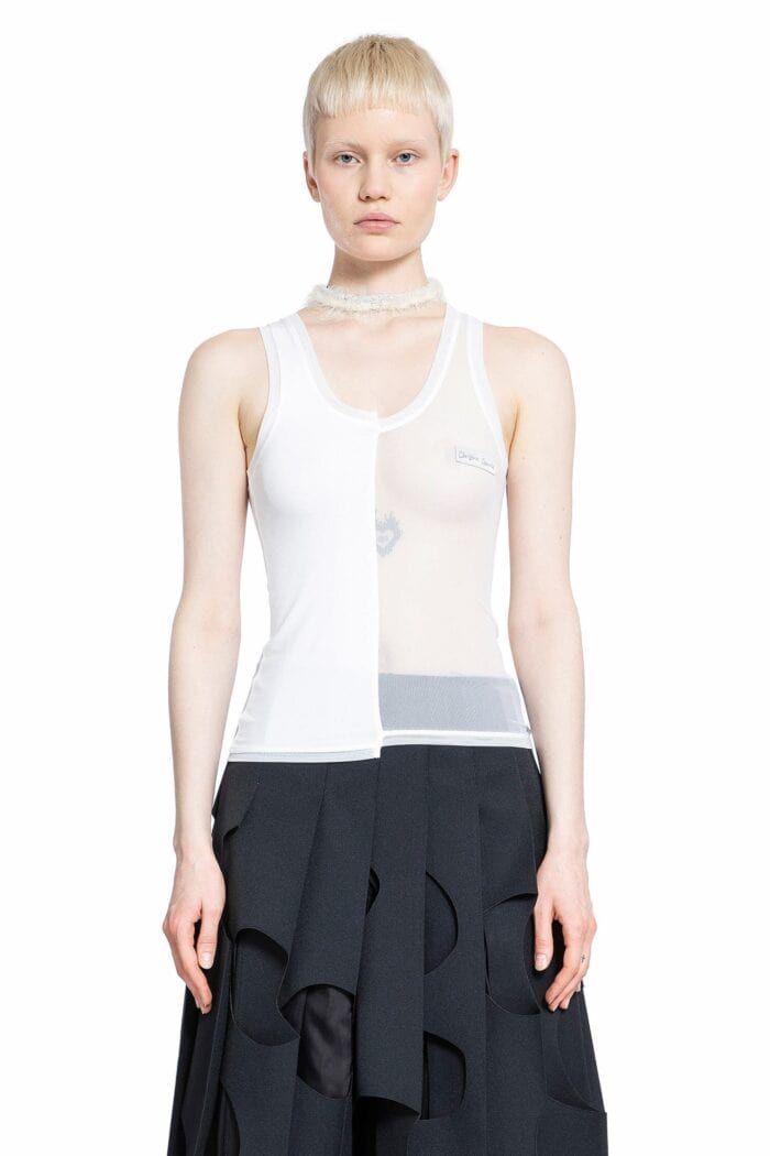 CHRISTINA SEEWALD Spliced Vest Top