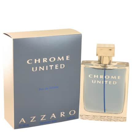 Chrome United By Azzaro - Eau De Toilette Spray 3.4 Oz