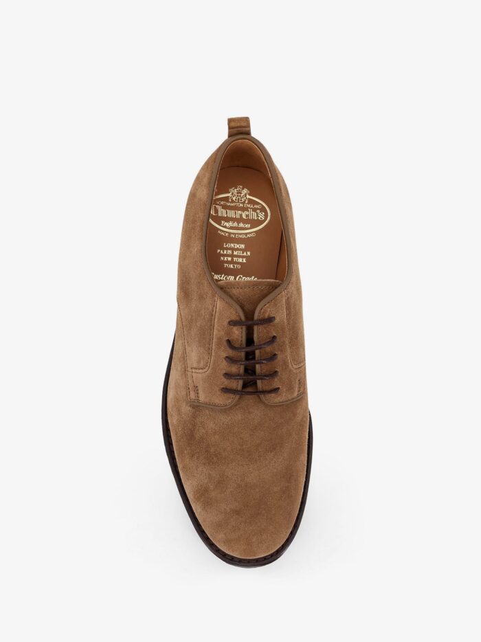CHURCH'S Pentire 2.0 Suede Low-top Lace-up Shoes