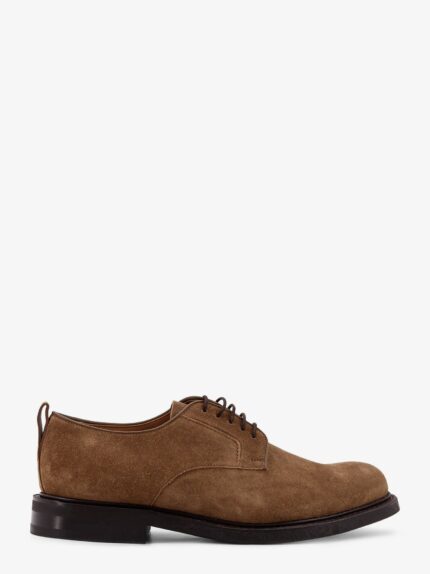 CHURCH'S Pentire 2.0 Suede Low-top Lace-up Shoes