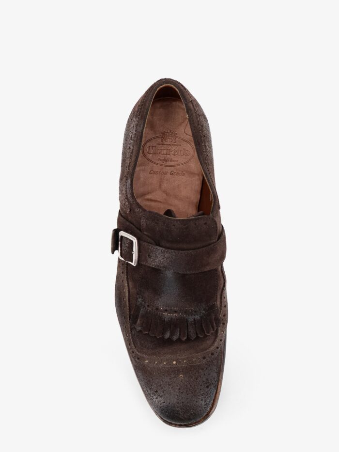 CHURCH'S Shanghai Loafers In Vintage-effect Suede