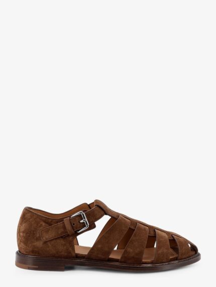 CHURCH'S Suede Fisherman Sandals