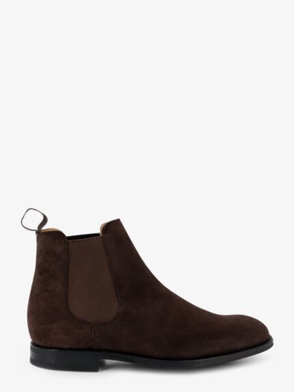 CHURCH'S Vintage-effect Suede Boots