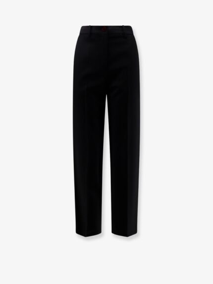 ALYSI Cigarette Virgin Wool Trousers