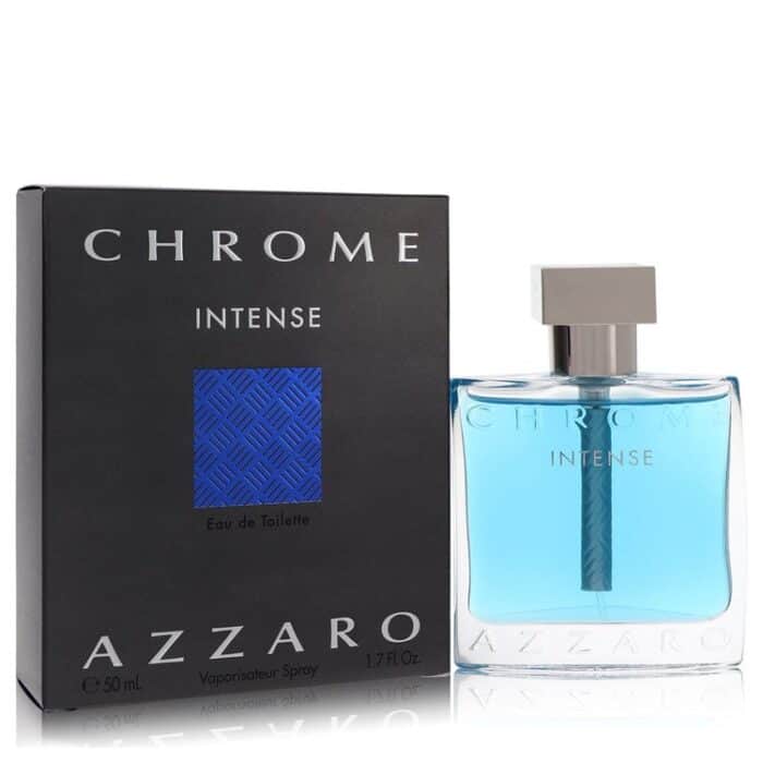 Chrome Intense By Azzaro - Eau De Toilette Spray 1.7 Oz