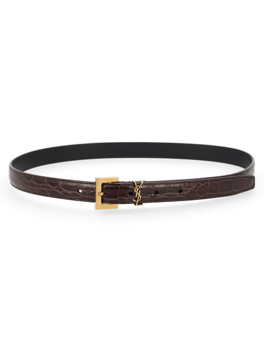 Saint Laurent Cintura Cassandre Sottile