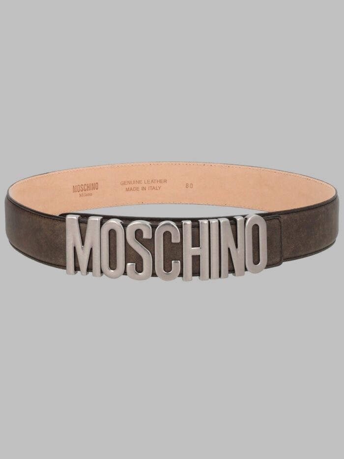 moschino cintura con logo Moschino Cintura Con Logo