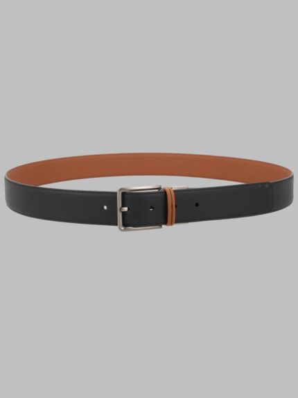 Zegna Cintura Reversibile In Pelle
