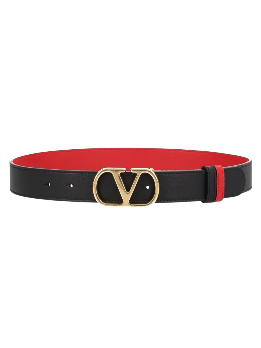 Valentino Garavani Cintura Reversibile "VLogo Signature"