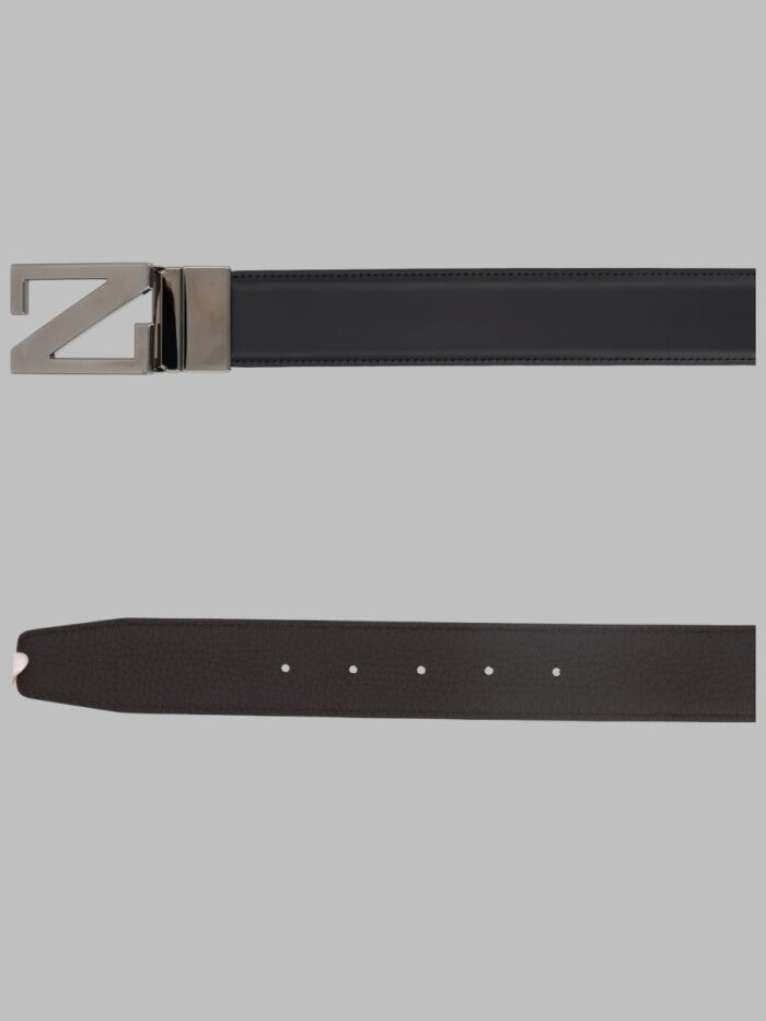Zegna Cintura "Z" Monogram Reversibile