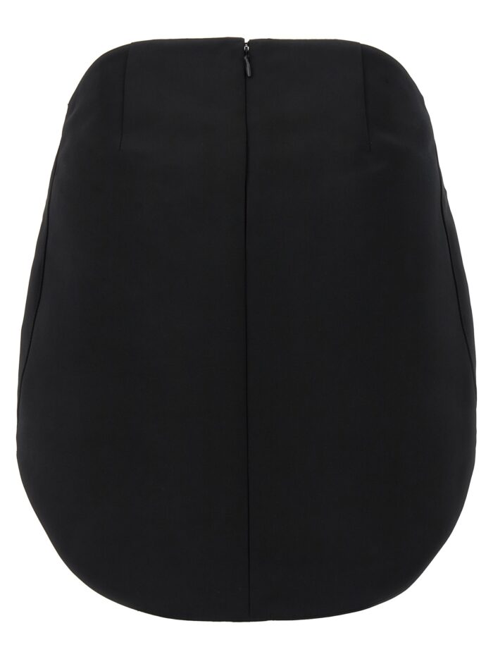 COURREGES 'Circle Satin' Skirt