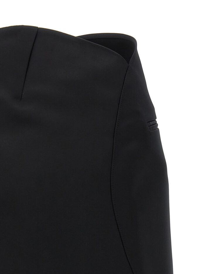 COURREGES 'Circle Satin' Skirt