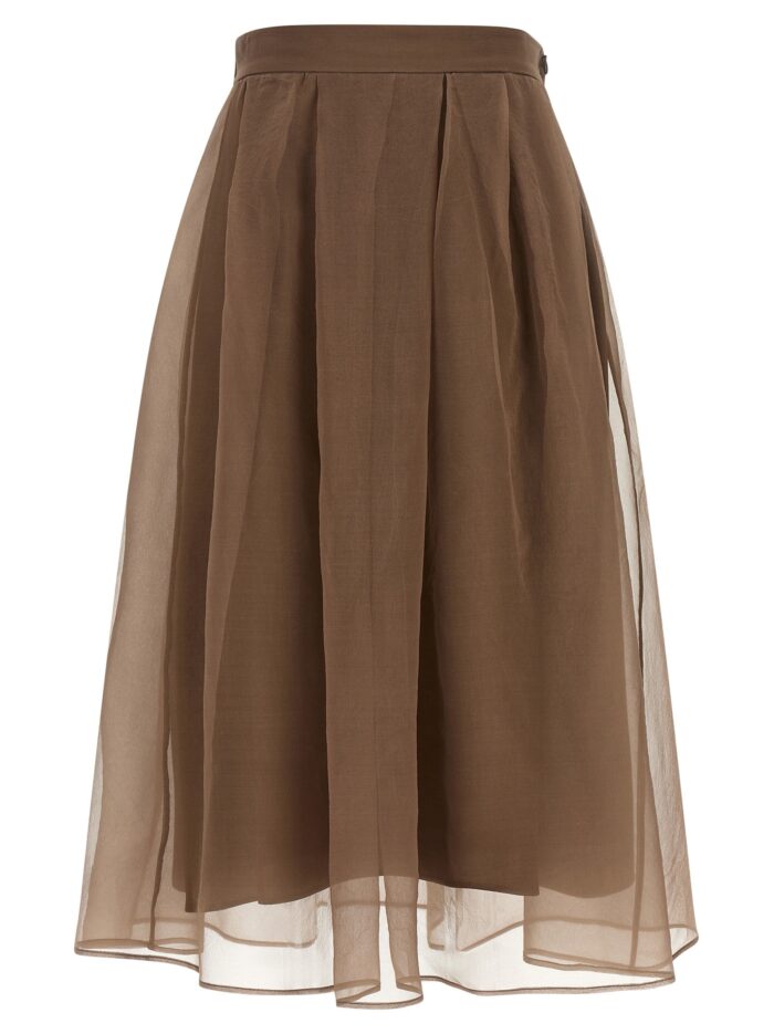 brunello cucinelli 'circle' skirt Brunello Cucinelli 'Circle' Skirt