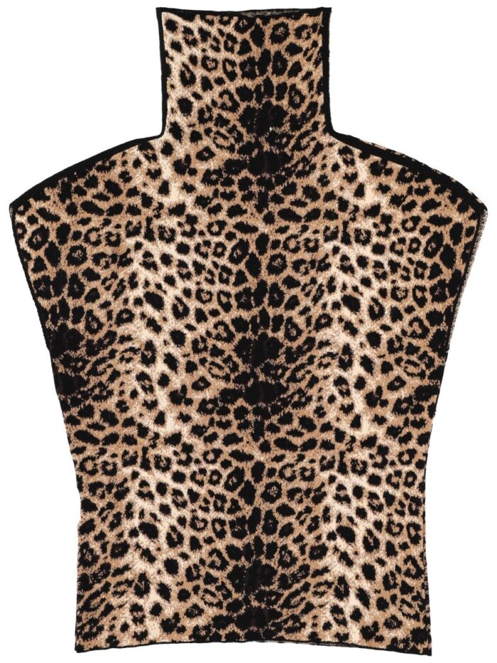 CIRCUS HOTEL ANIMAL PRINT TOP