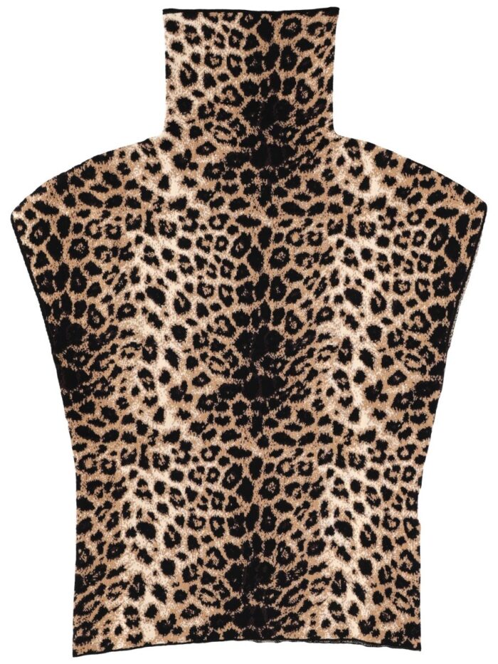 CIRCUS HOTEL ANIMAL PRINT TOP