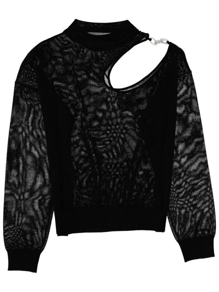 CIRCUS HOTEL JERSEY WITH CUT-OUT