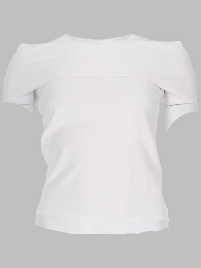 circus hotel neckline detail top CIRCUS HOTEL Neckline Detail Top