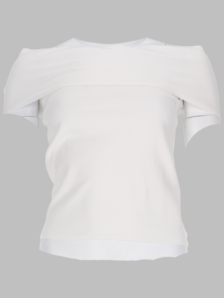 CIRCUS HOTEL Neckline Detail Top