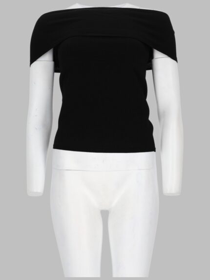 CIRCUS HOTEL Neckline Detail Top