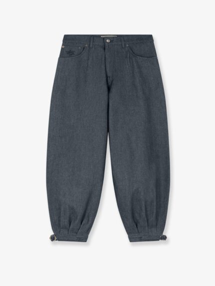 WALK IN PARIS City Messanger Trousers In Blue Denim