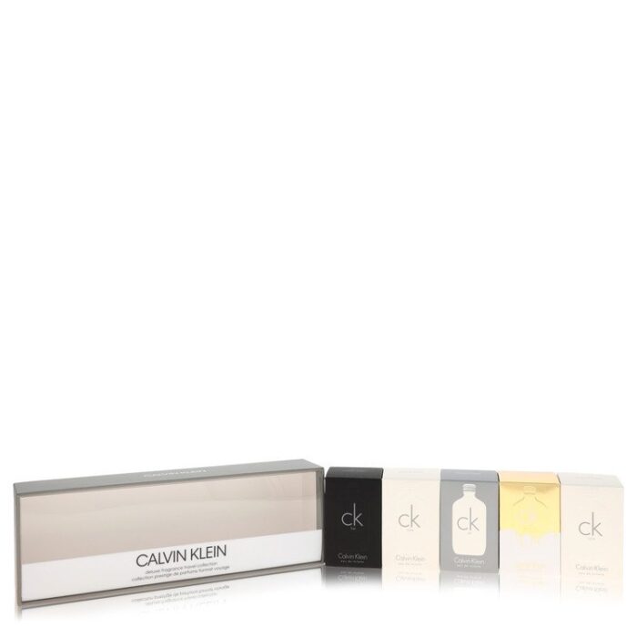Ck Be By Calvin Klein - Gift Set -- Deluxe Travel Set Includes Two CK One Travel Mini's Plus One Of Each Of CK Be, CK One Gold And CK All All In .33 Oz Travel Size Mini's - Image 1