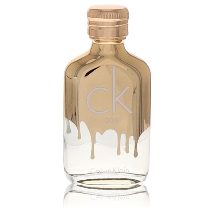 CK One Gold By Calvin Klein - Mini EDT Spray (Unisex) .33 Oz - Image 1