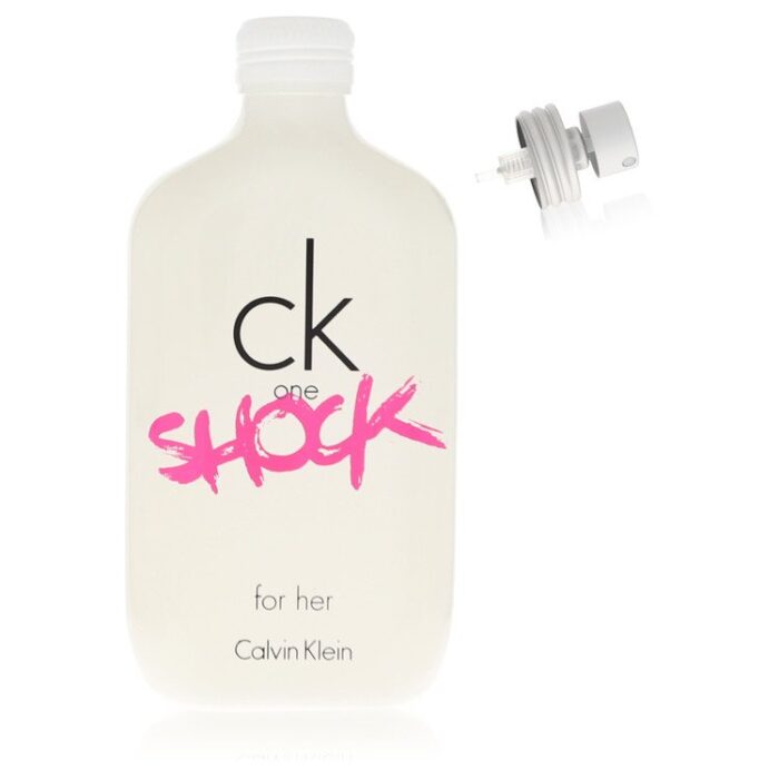 ck one shock by calvin klein eau de toilette spray (unboxed) 6.7 oz CK One Shock By Calvin Klein - Eau De Toilette Spray (unboxed) 6.7 Oz - Image 1