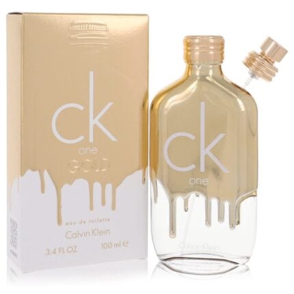 CK One Gold By Calvin Klein - Eau De Toilette Spray (Unisex) 3.4 Oz