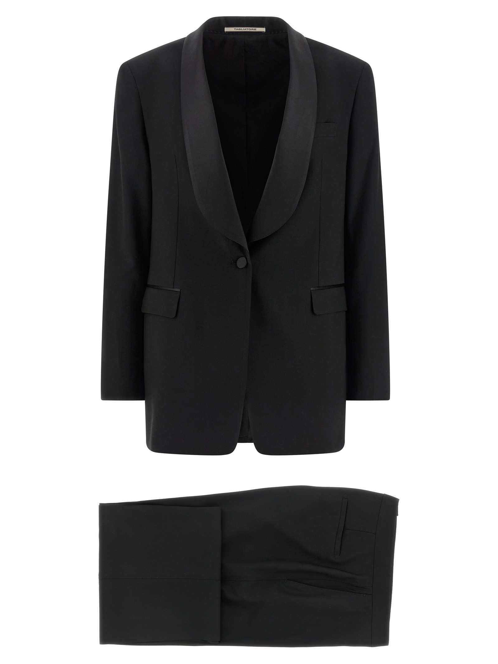 Tagliatore 'Clarita' Tuxedo Dress