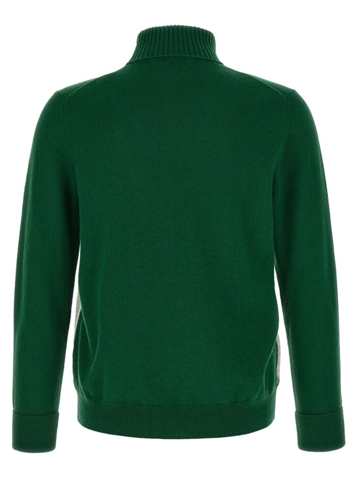 Ballantyne 'Classic Diamond' Intarsia Turtleneck Sweater