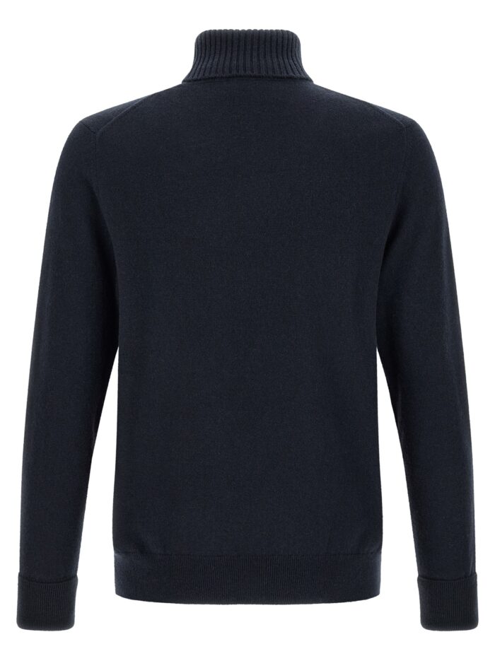 Ballantyne 'Classic Diamond' Intarsia Turtleneck Sweater