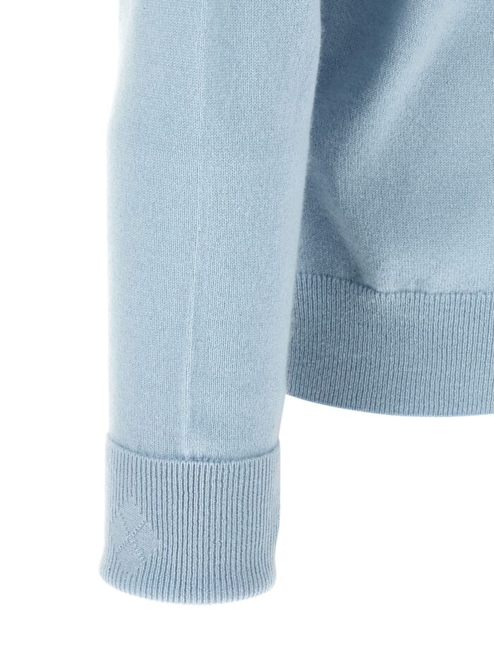Ballantyne 'Classic DIamond' Intarsia Zip Cardigan