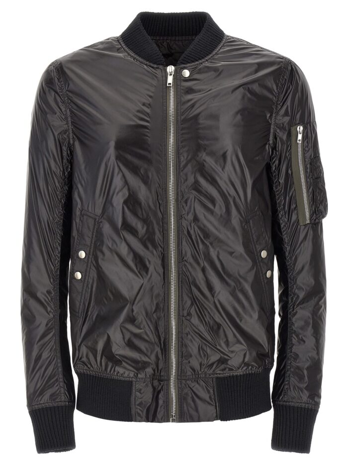 rick owens 'classic flight' bomber jacket RICK OWENS 'Classic Flight' Bomber Jacket