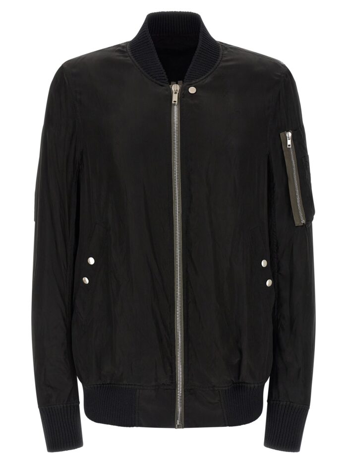rick owens 'classic flight' bomber jacket RICK OWENS 'Classic Flight' Bomber Jacket
