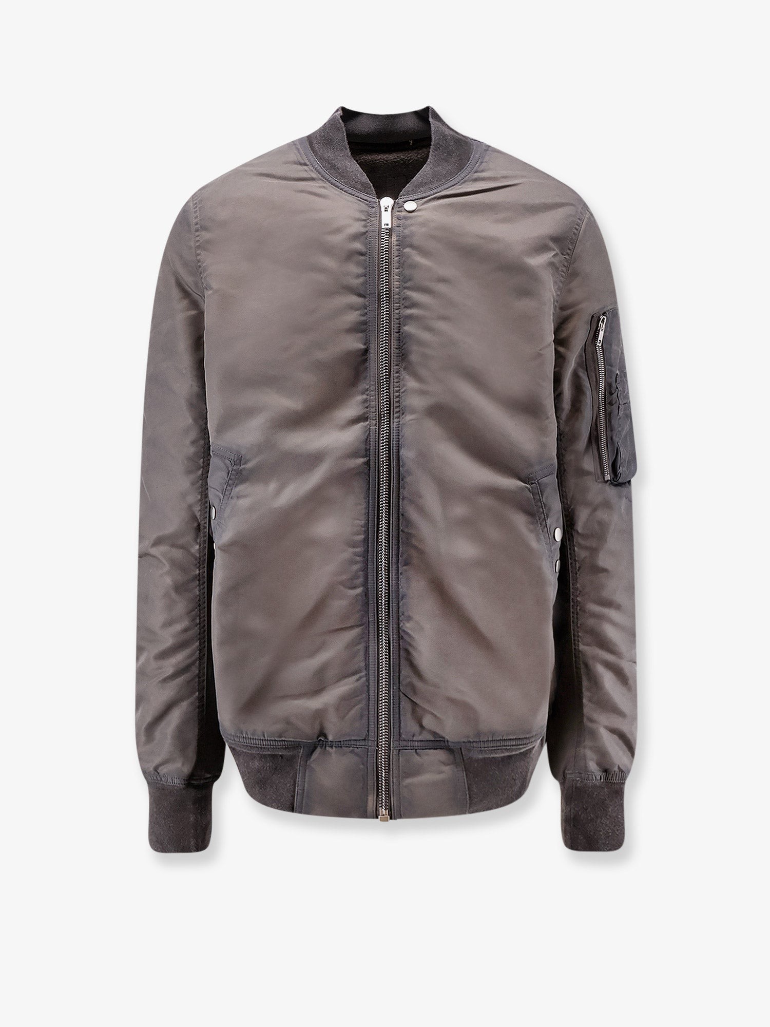 Drkshdw Classic Flight Bomber Jacket With Washed-out Effect