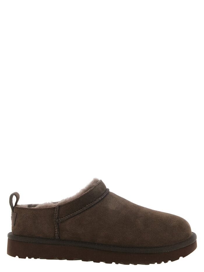 Ugg 'Classic Micro' Dark Brown Ankle Boots
