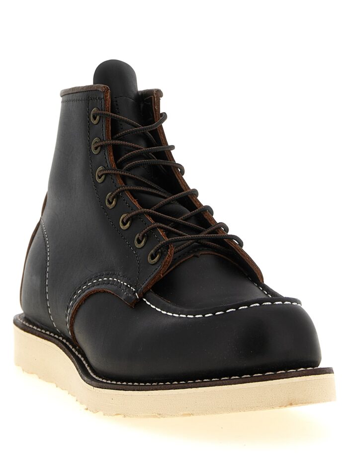 RED WING SHOES 'Classic Moc Toe' Lace-up Ankle Boots