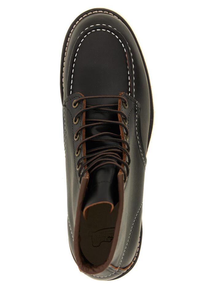 RED WING SHOES 'Classic Moc Toe' Lace-up Ankle Boots