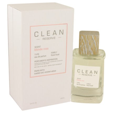 Clean Blonde Rose By Clean - Eau De Parfum Spray 3.4 Oz