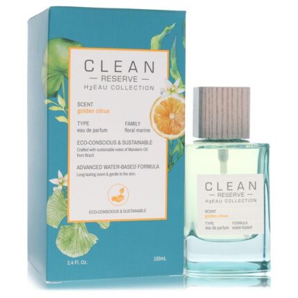 Clean Reserve Golden Citrus By Clean - Eau De Parfum Spray (Unisex) 3.4 Oz