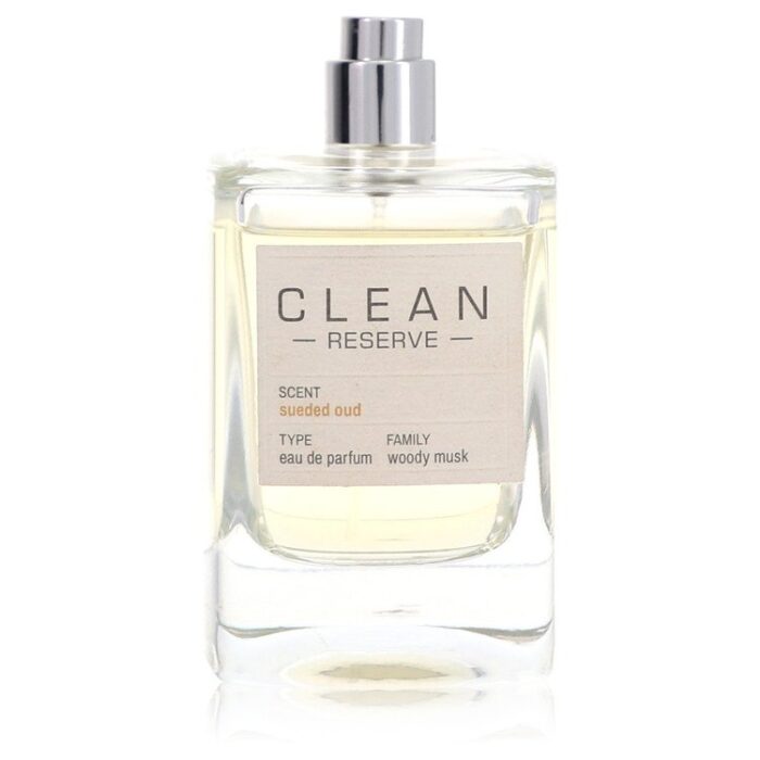 Clean Sueded Oud By Clean - Eau De Parfum Spray (Tester) 3.4 Oz - Image 1